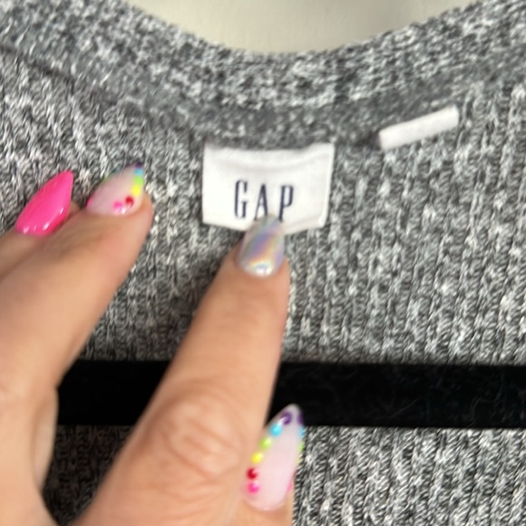 Gap Cardigan XL - gray w/2 pockets - Picture 5 of 8